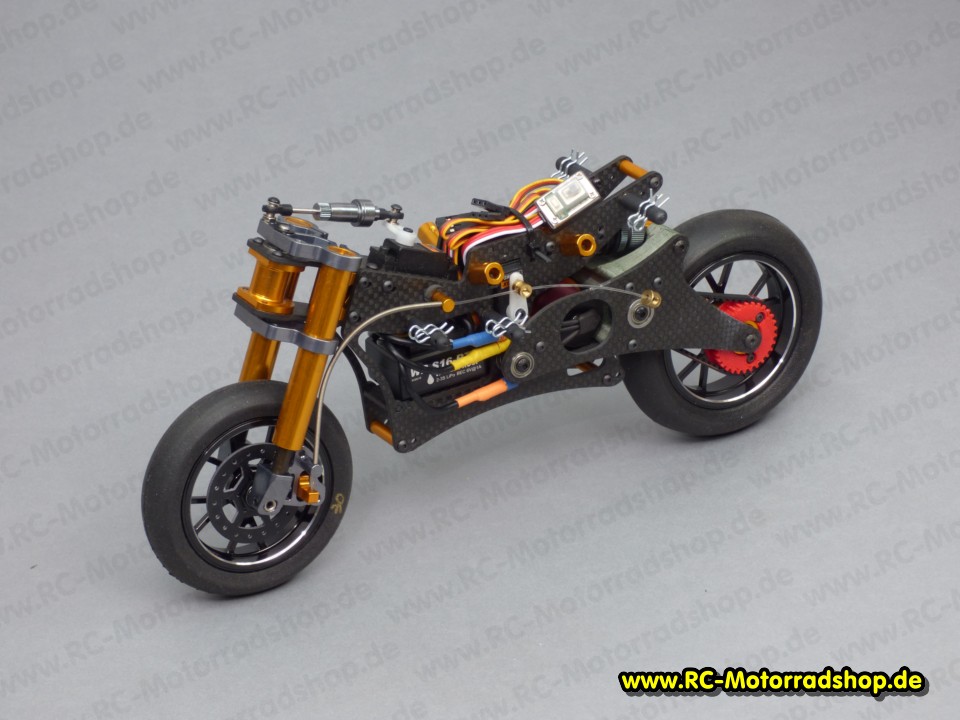 Z-218B: Motorradmodell Z-218B im Maßstab 1:8 von ZH-Racing (inkl. Brushless-Set + 2 Servos) Z-218B